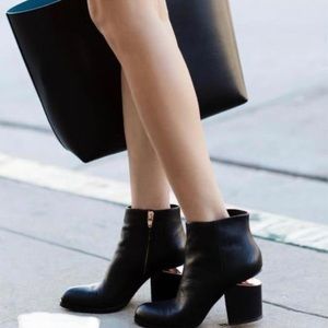 Alexander Wang patent leather gabi boot